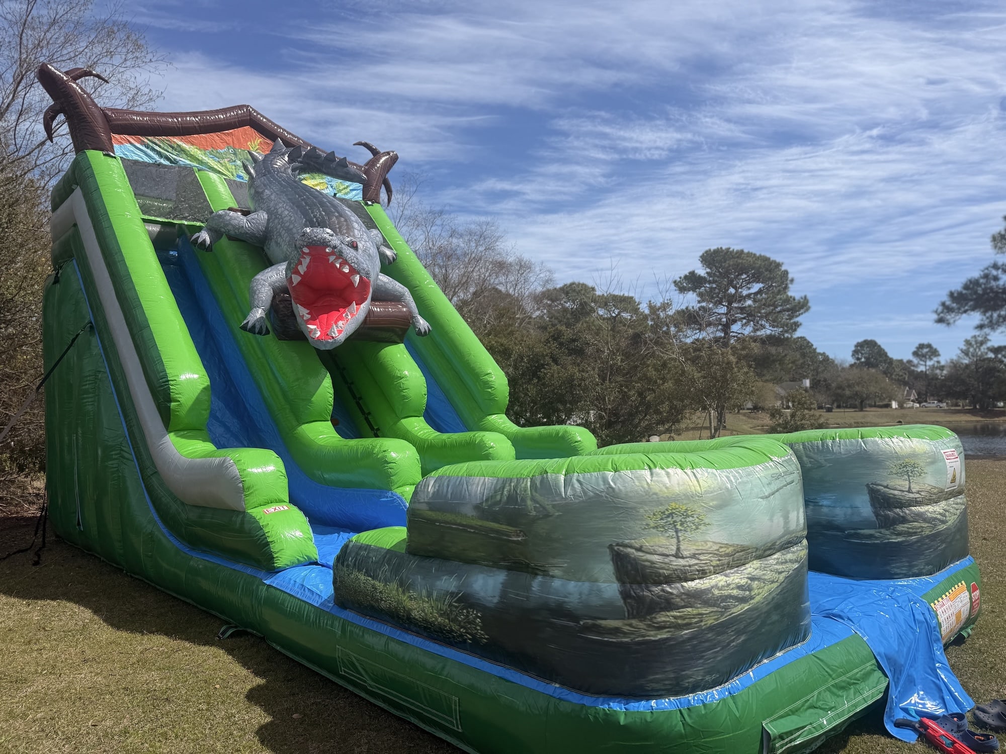 Funtime-Inflatables-NC-Alligator-Wet-and-Dry rental